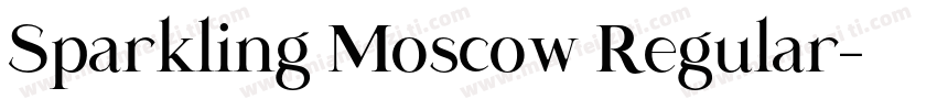 Sparkling Moscow Regular字体转换